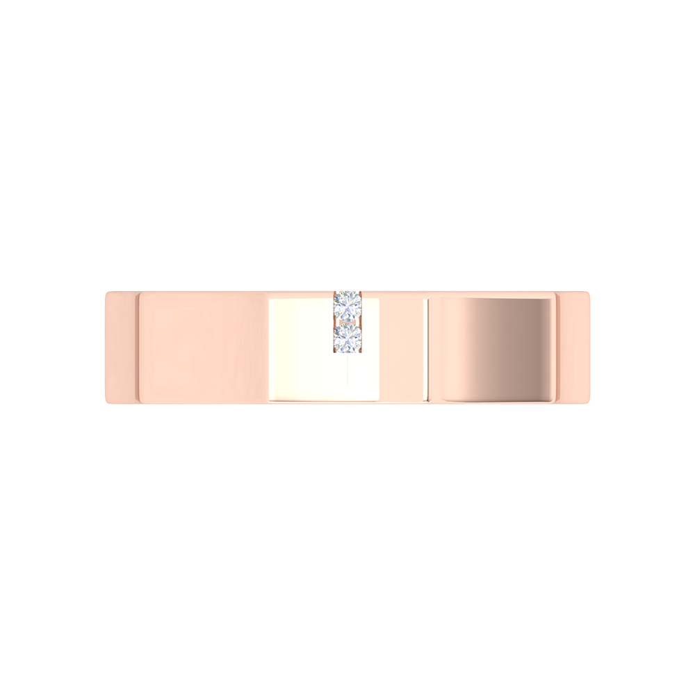 Vienne Broad Band Diamond Ring - Two