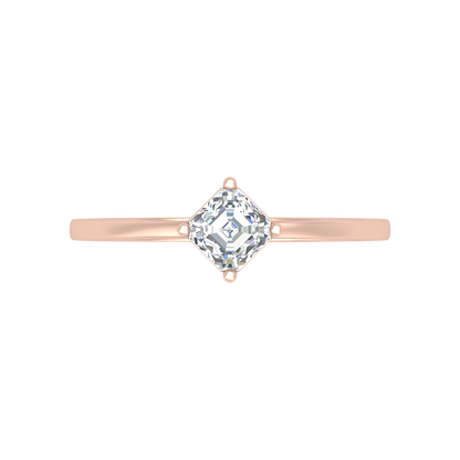 Vintage Inspired Solitaire Ring - Three
