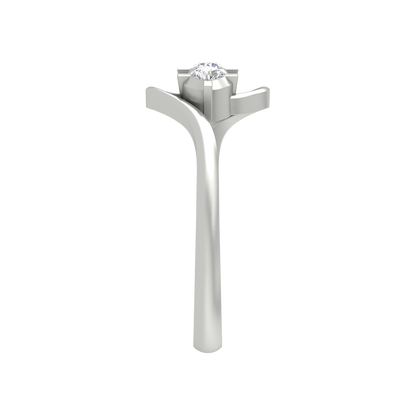 Vlour Band Tri Stone Ring - Seven
