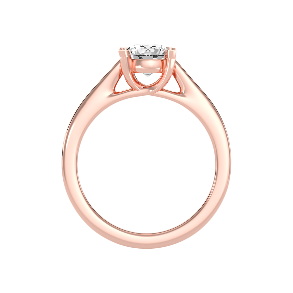 Voir Classic Solitaire Ring In 925 Sterling Silver - Seven