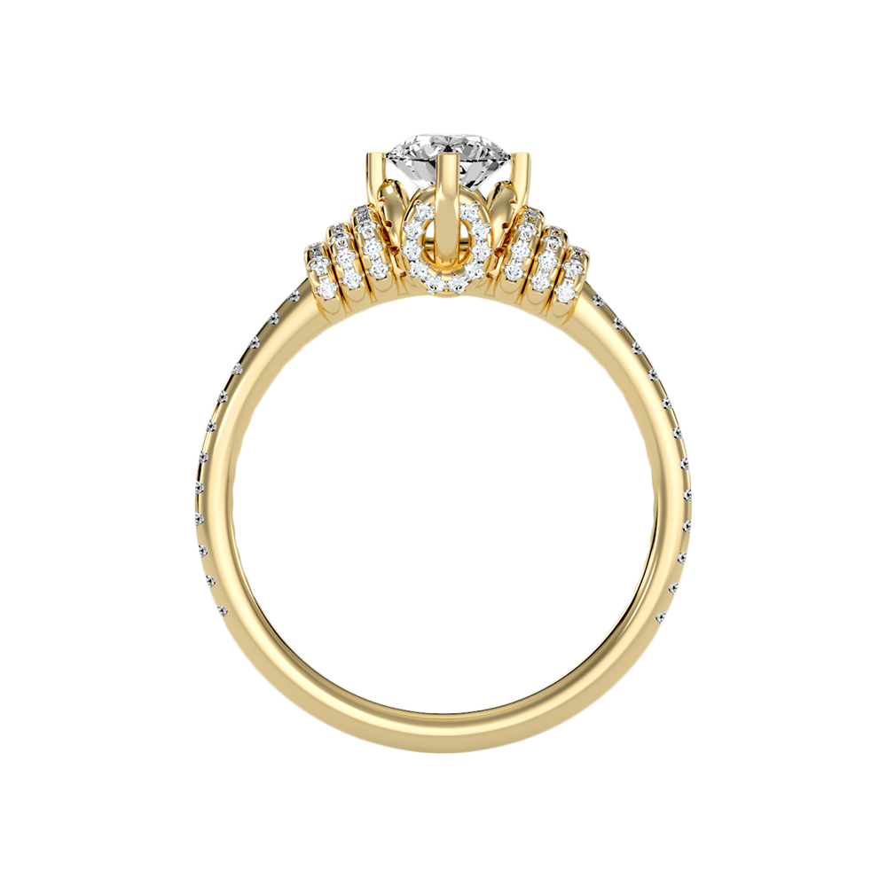 Wave Diamond Ring - Twelve