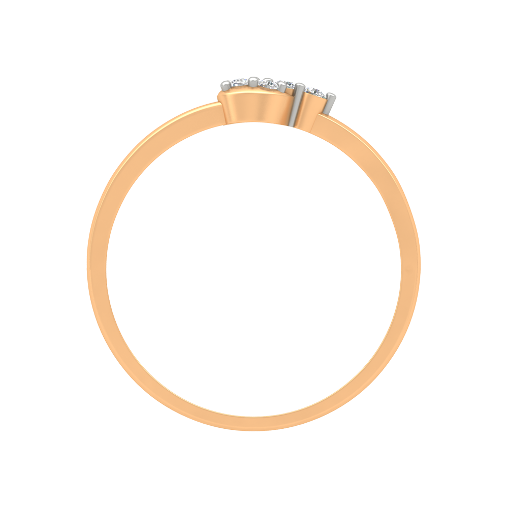 Wavy Curve Band In 925 Sterling Silver - Twelve