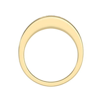 Wew Half Eternity Band In 925 Sterling Silver - Twelve