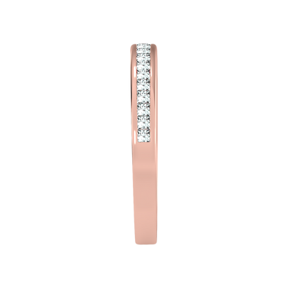 Wew Half Eternity Band In 925 Sterling Silver - Seven