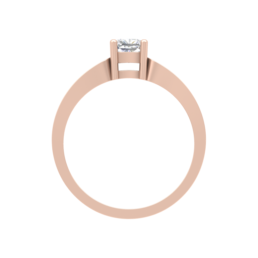 Whimsical Loop Solitaire Ring - Ten