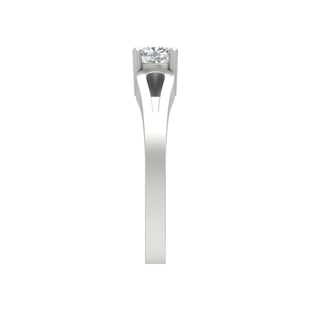 Whimsical Loop Solitaire Ring - Seven