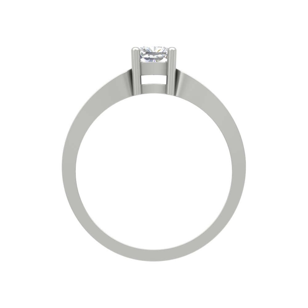 Whimsical Loop Solitaire Ring - Eight