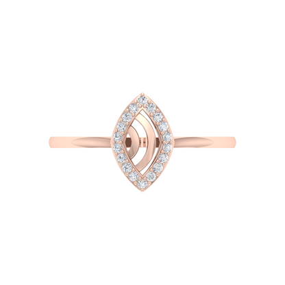Winsome Loop Ring In 925 Sterling Silver - Two
