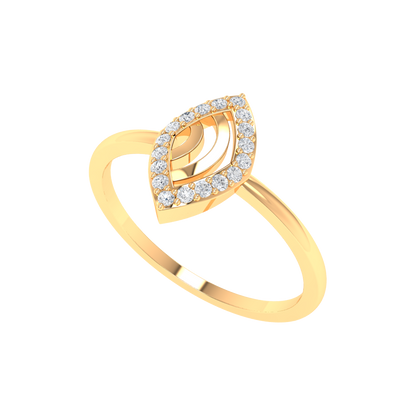 Winsome Loop Ring In 925 Sterling Silver - Nine