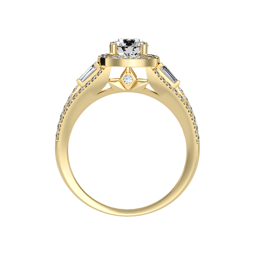 Wishful Halo Ring - Twelve