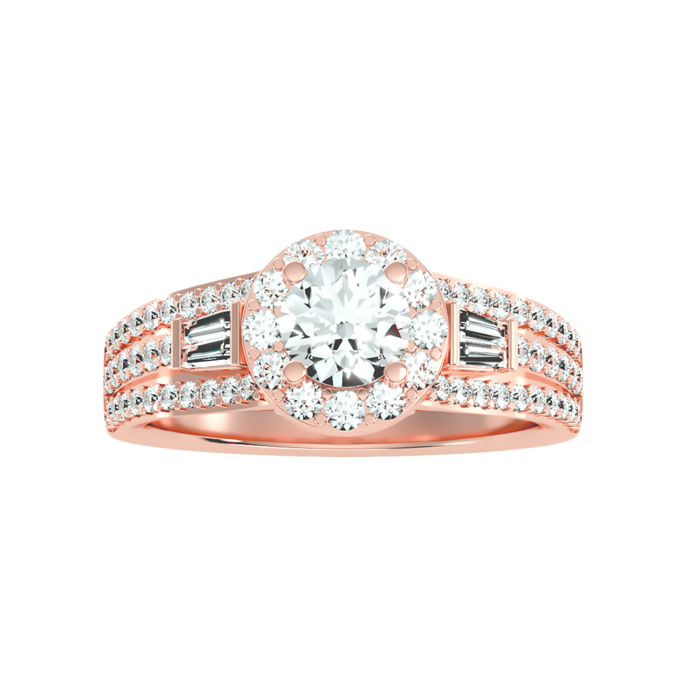 Wishful Halo Ring - Three