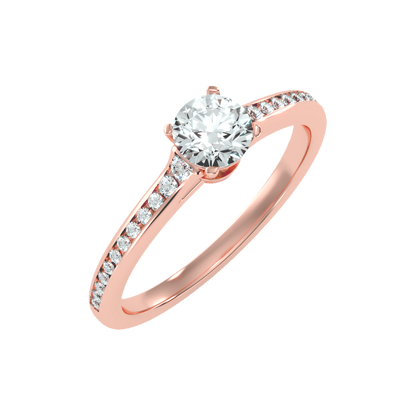 Wonderful Solitaire Ring - Five