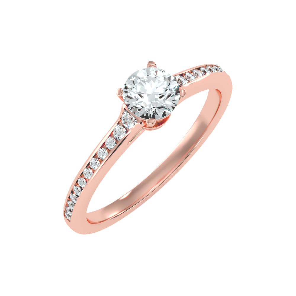 Wonderful Solitaire Ring In 925 Sterling Silver - Five