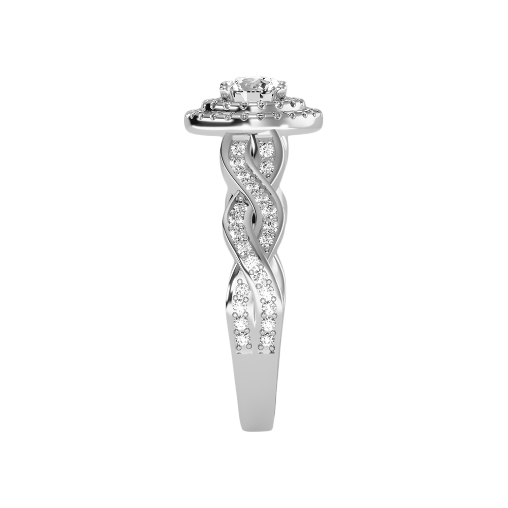 Wondrous Halo Ring - Four