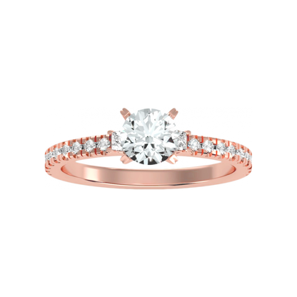 Wunderbar Solitaire Ring In 925 Sterling Silver - Twelve