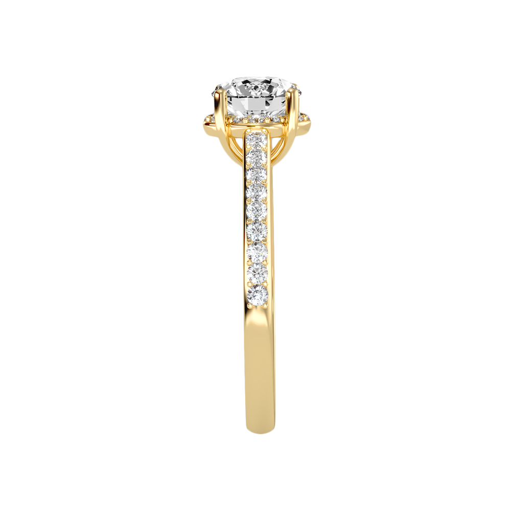 Zingy Solitaire Ring In 925 Sterling Silver - Eleven
