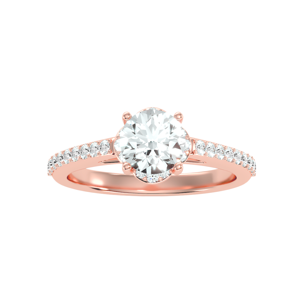 Zingy Solitaire Ring In 925 Sterling Silver - Seven