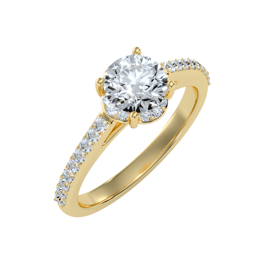 Zingy Solitaire Ring - Nine