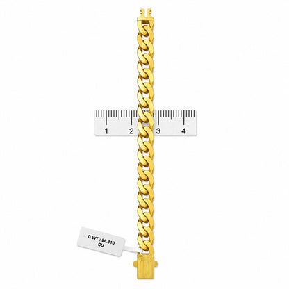 Flat Curb Link Chain Bracelet For Men And Women - One