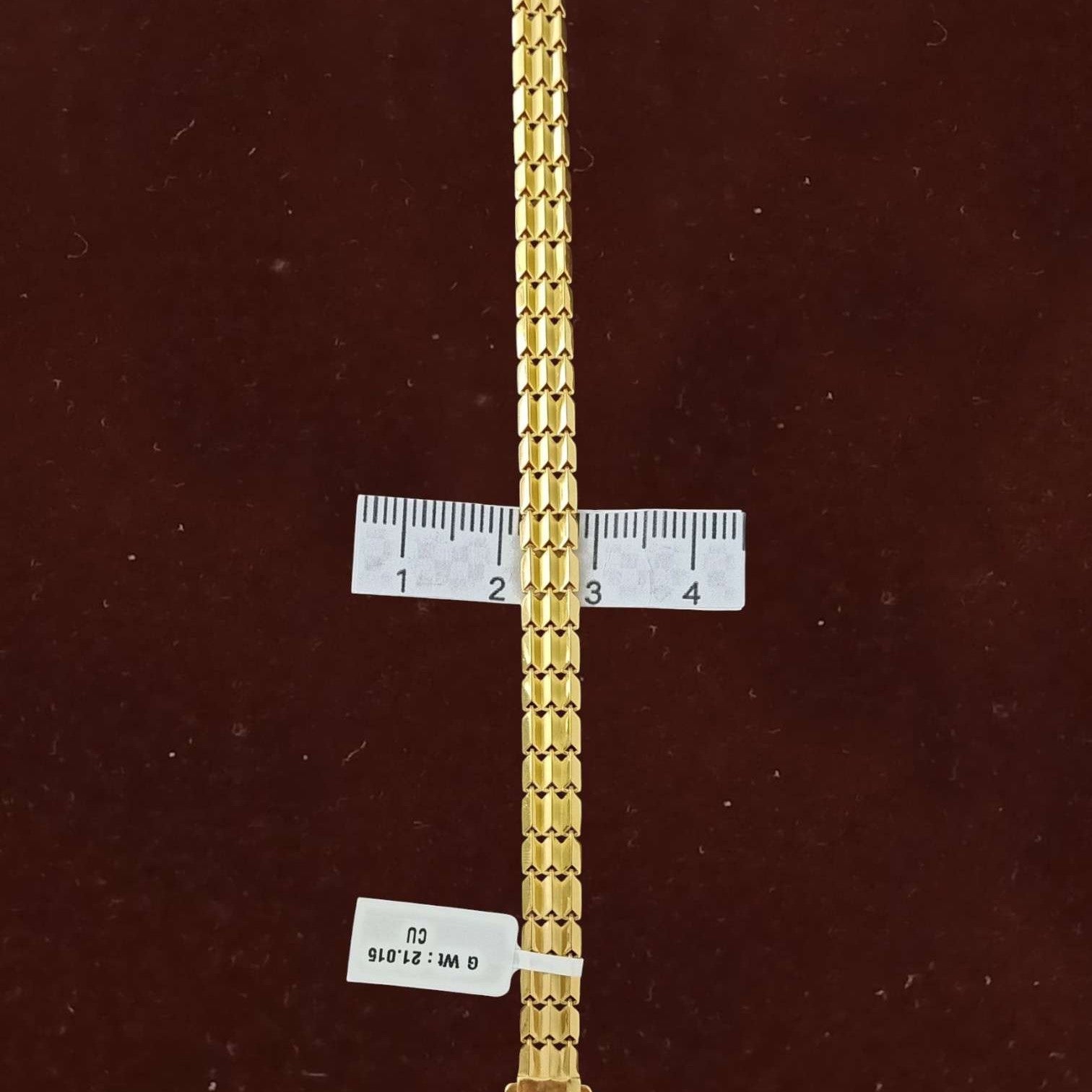 Panther Link Chain Bracelet 8Mm Wide - Four