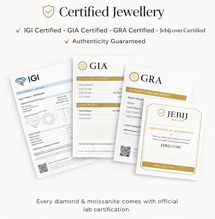 certified fine diamond jewellery from an authentic jewellery brand