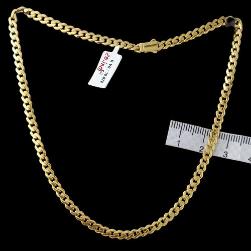 Cuban Link Chain Necklace with Box Clasp 5 mm width