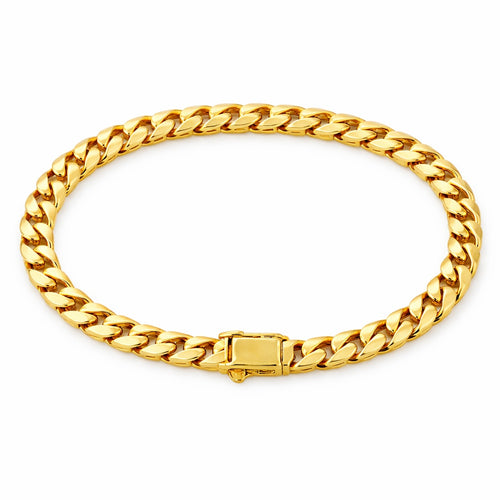 Cuban Link Chain Bracelet 7mm Width
