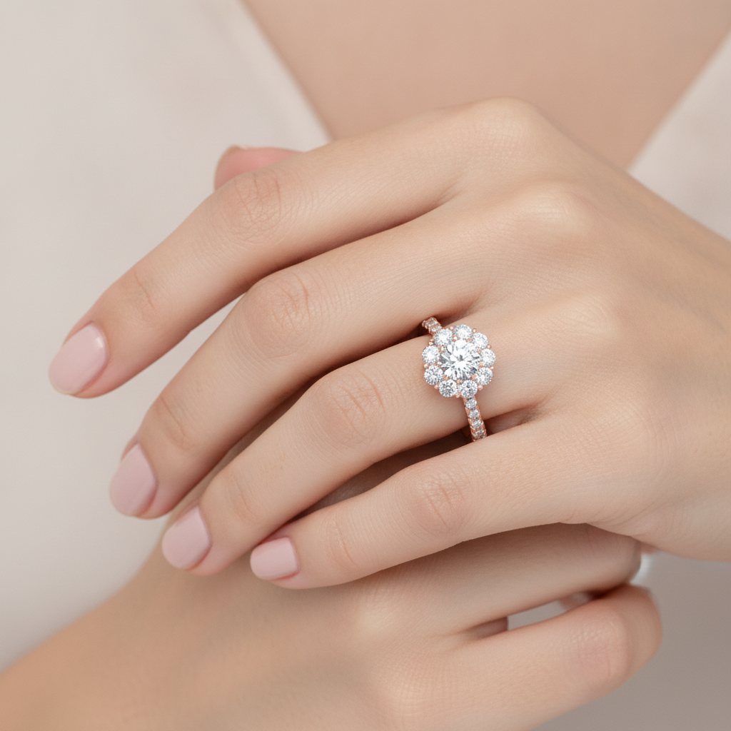 Epex Diamond Ring In 925 Sterling Silver - Thirteen