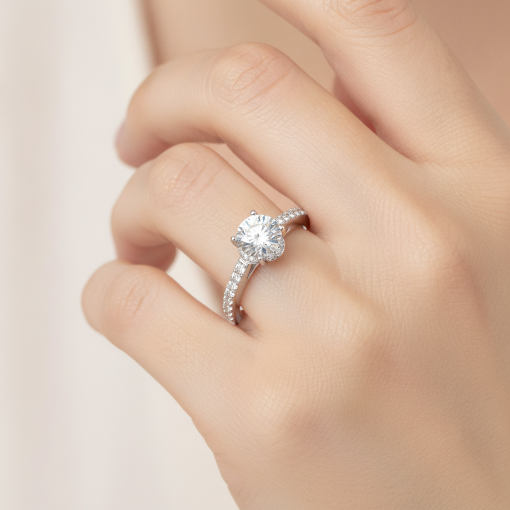 Zingy Solitaire Ring - Thirteen