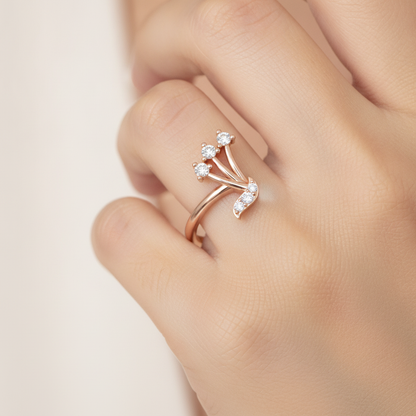 Knot Flexi Ring In 925 Sterling Silver - Thirteen