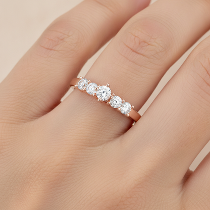Holy Solitaire Ring In 925 Sterling Silver - Thirteen