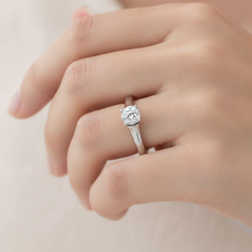 The Brilliant And Selfless Solitaire Ring - Thirteen
