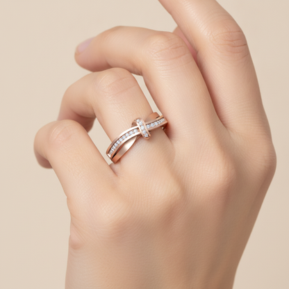 Half Moon Band In 925 Sterling Silver - Thirteen