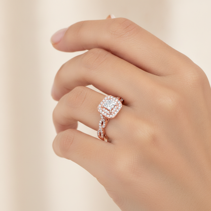 Stuffy Solitaire Ring In 925 Sterling Silver - Thirteen