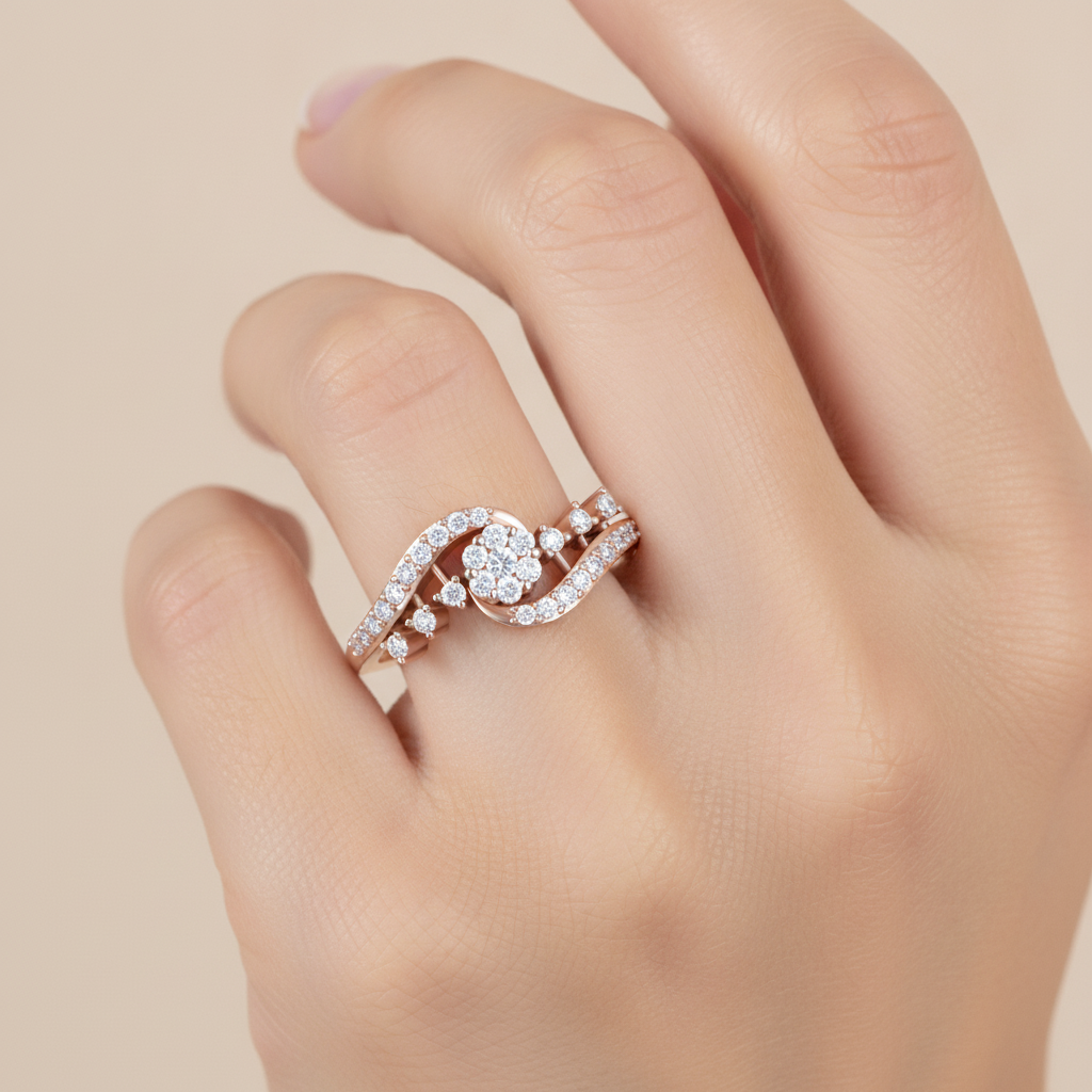 Mandalence Diamond Ring - Thirteen