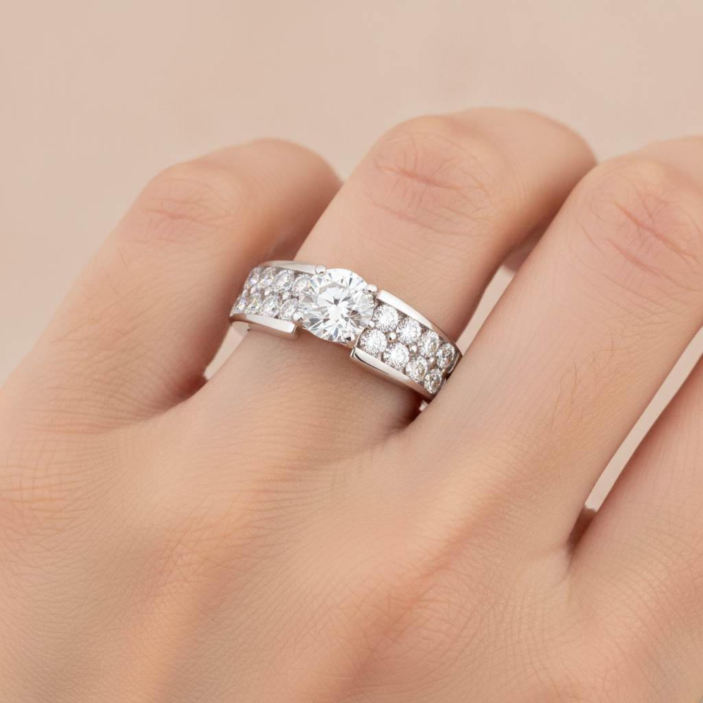 Delightful Solitaire Ring - Thirteen