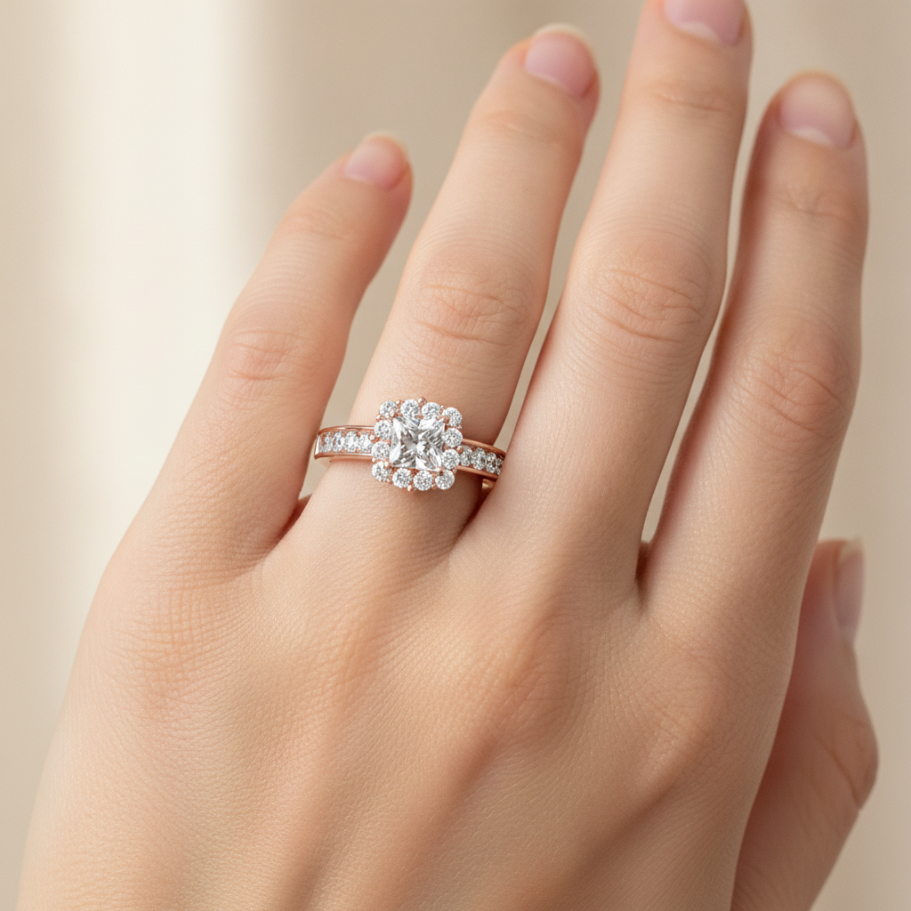 Astounding Diamond Engagement Ring - Thirteen