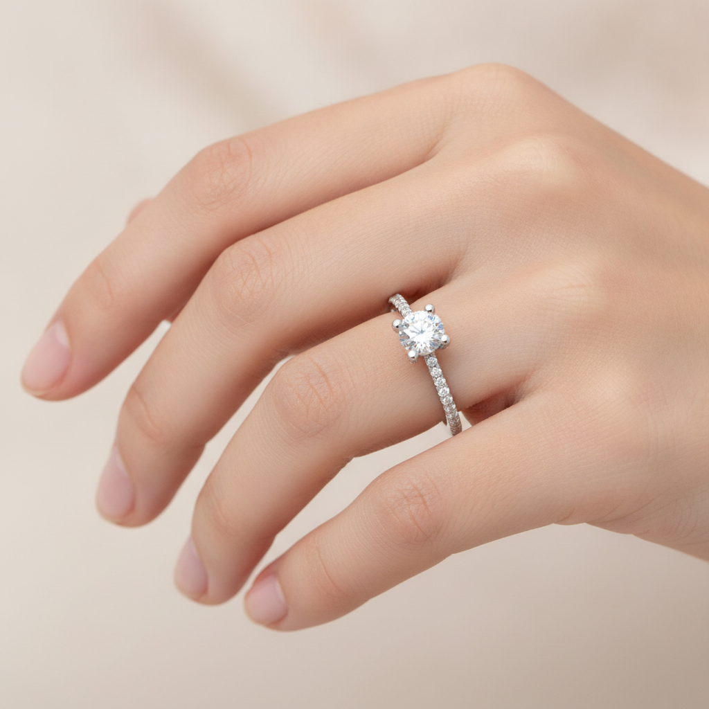 Lordly Solitaire Ring - Thirteen