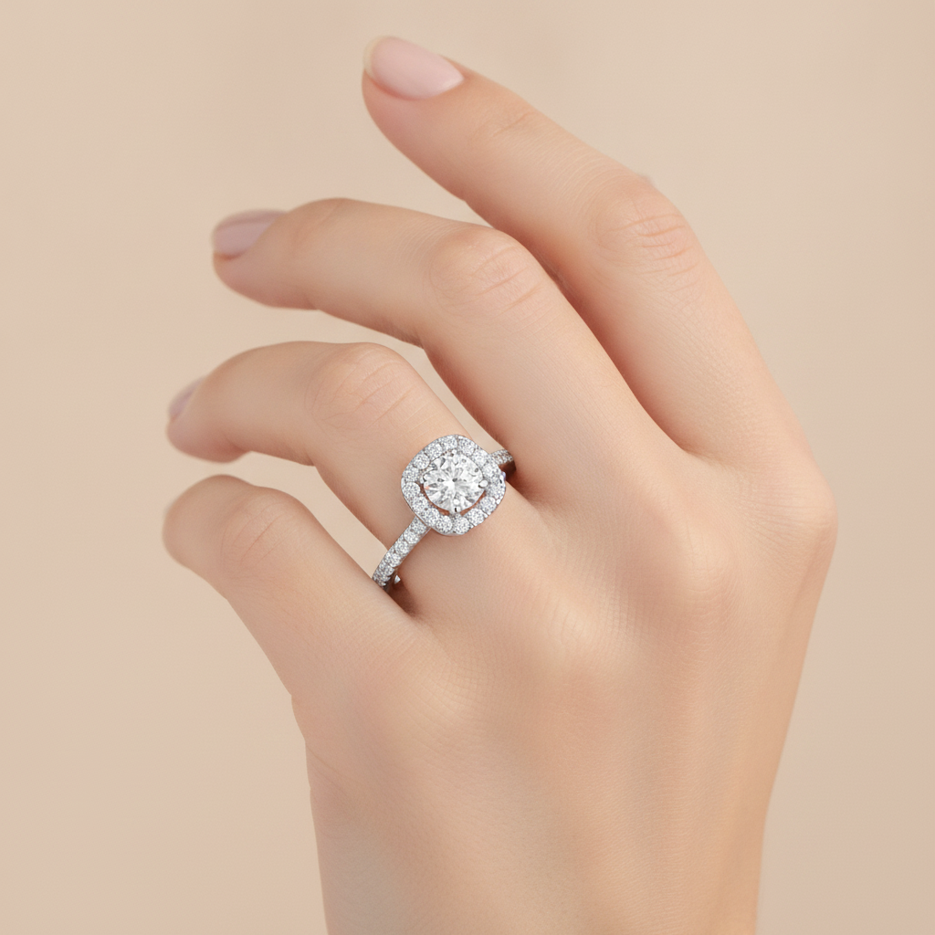 Ravishing Solitaire Ring In 925 Sterling Silver - Thirteen