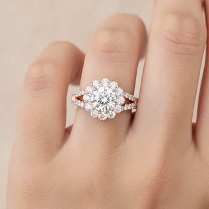 Cazest Diamond Ring In 925 Sterling Silver - Thirteen