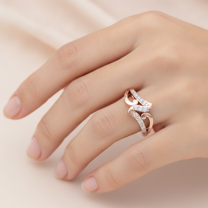Fasinating Ring In 925 Sterling Silver - Thirteen