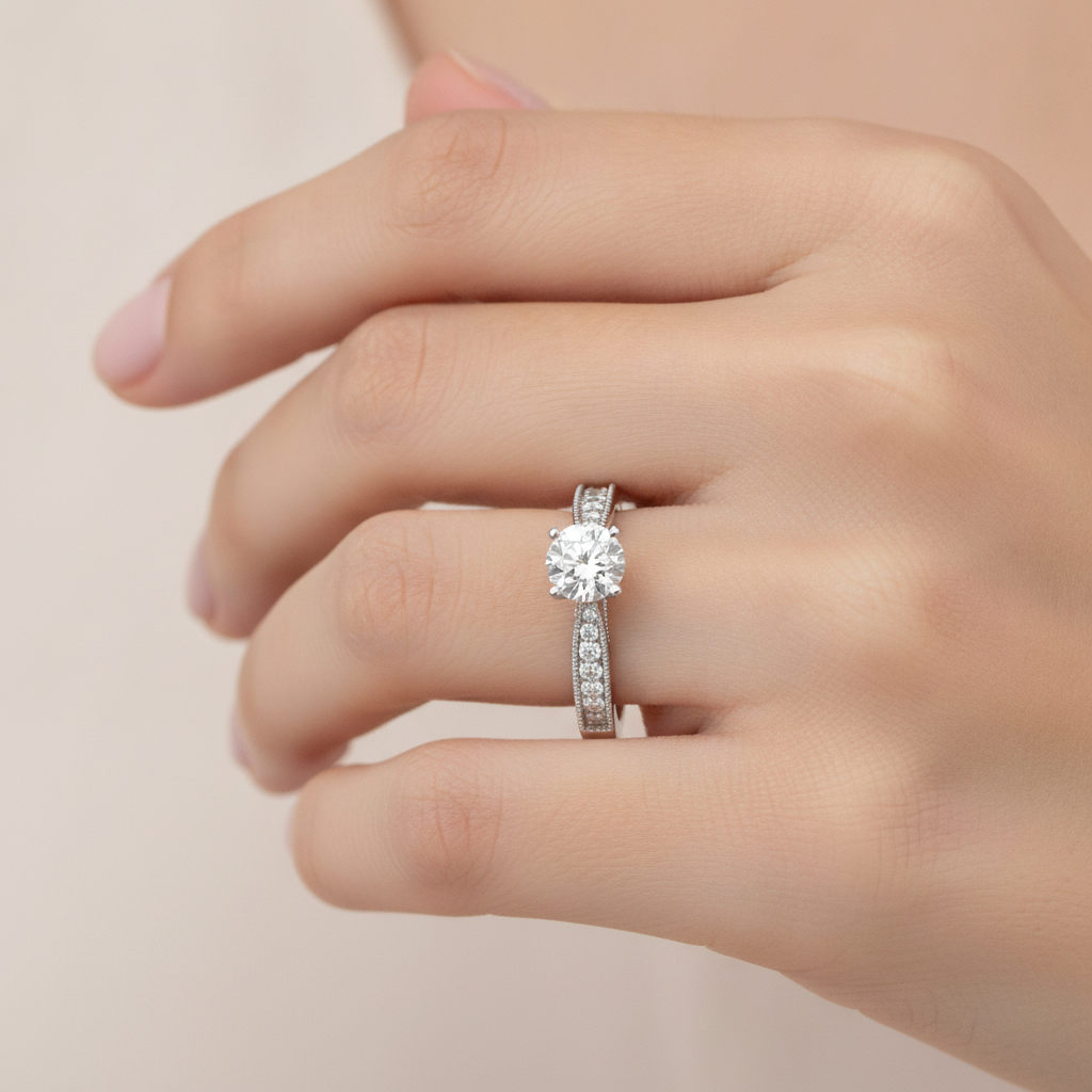 Sublime Solitaire Ring - Thirteen