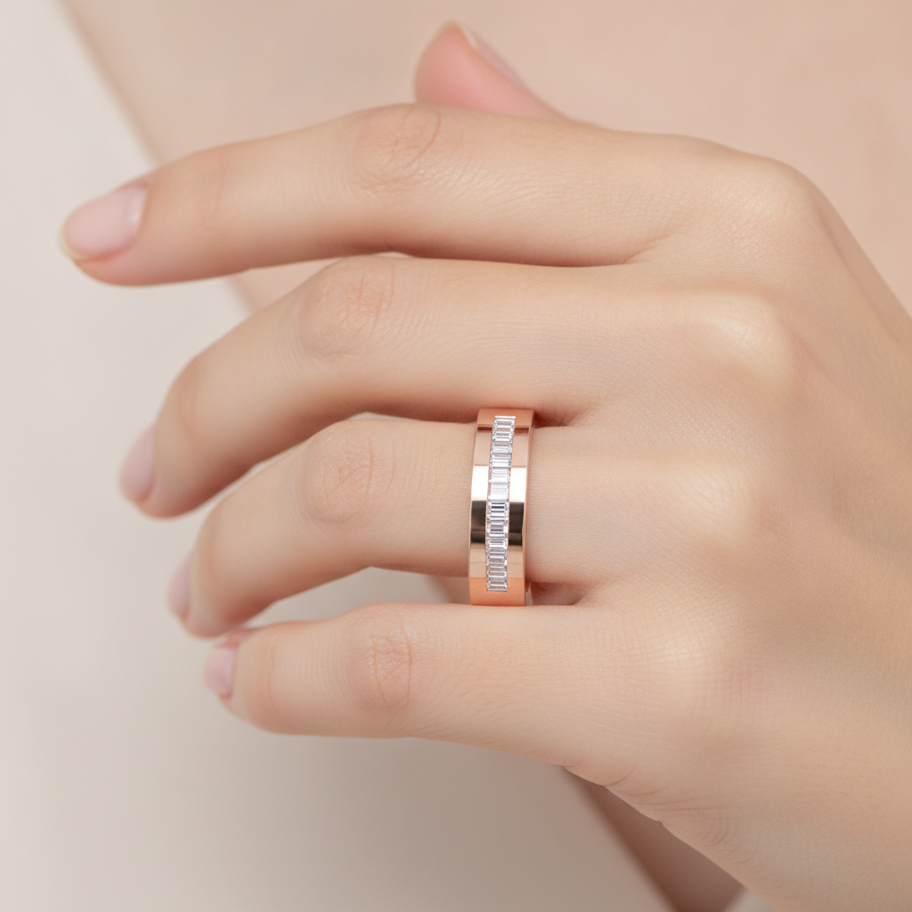 Fantastisk Broad Band Ring In 925 Sterling Silver - Thirteen