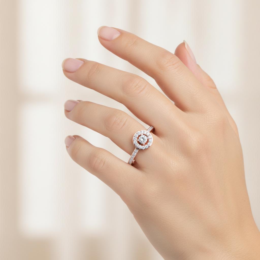 Dazz Ring In 925 Sterling Silver - Thirteen