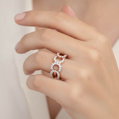 Diamond Duty Promise Ring - Thirteen