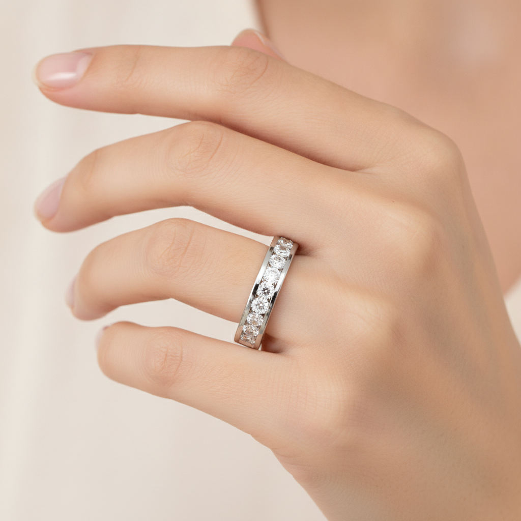 The Harmonic Half Eternity Ring - Thirteen