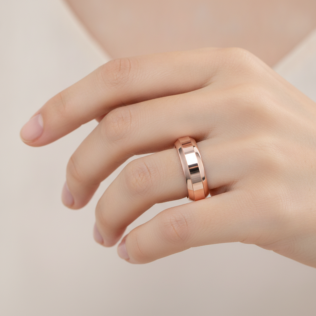 Admirable Men's Broad Band Ring - Thirteen