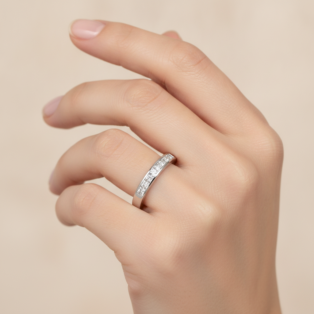 Ineffable Half Eternity Band - Thirteen
