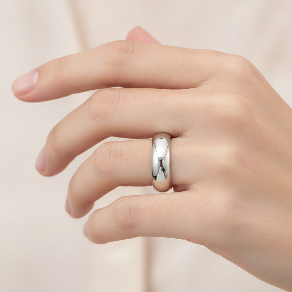 The Appealing Mens Stack Ring - Thirteen