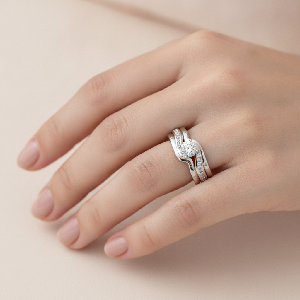 The Brilliant Solitaire Ring In 925 Sterling Silver - Thirteen